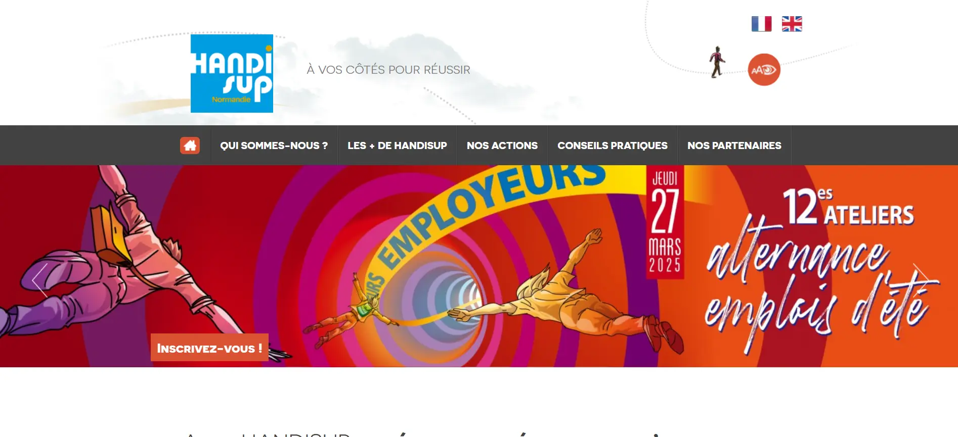 Accueil handisup avant